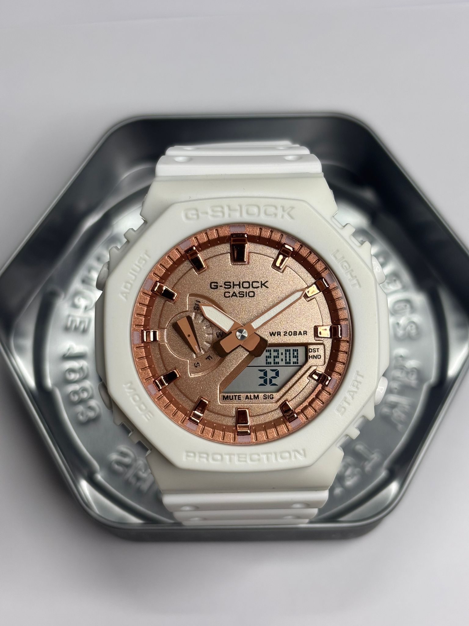 Mod G-Shock GA-2100 – Galaxy Rose Gold Edition