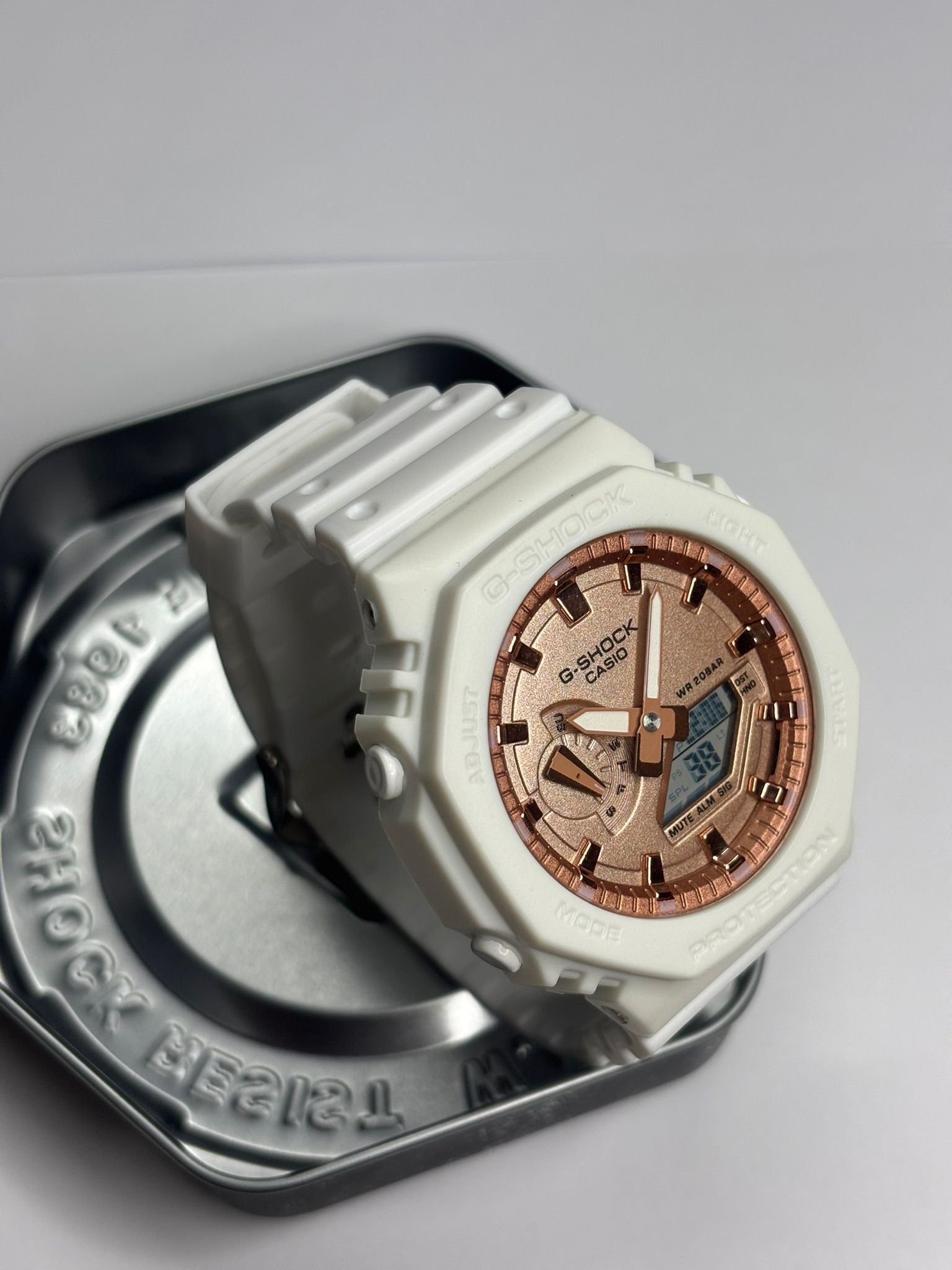 Mod G-Shock GA-2100 – Galaxy Rose Gold Edition