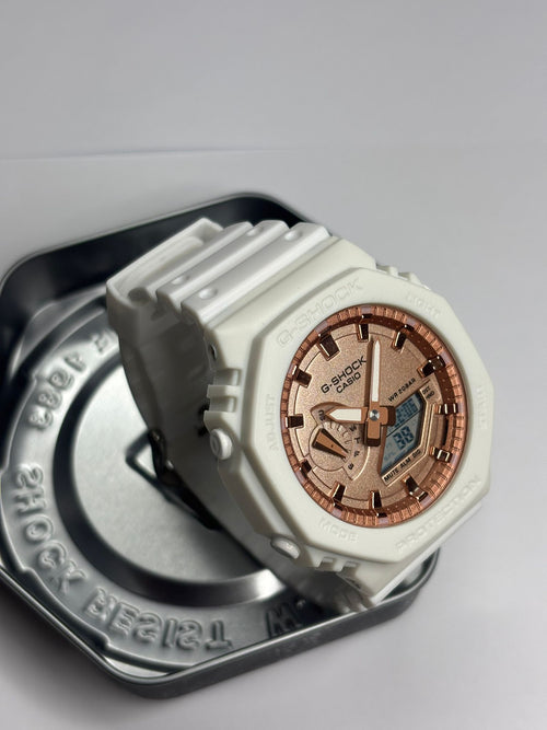 Mod G-Shock GA-2100 – Galaxy Rose Gold Edition