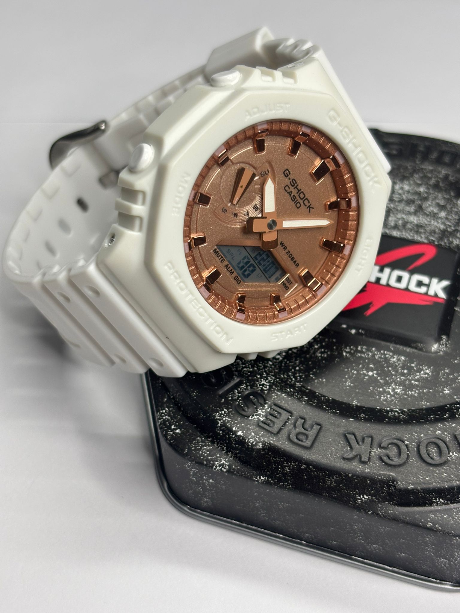 Mod G-Shock GA-2100 – Galaxy Rose Gold Edition