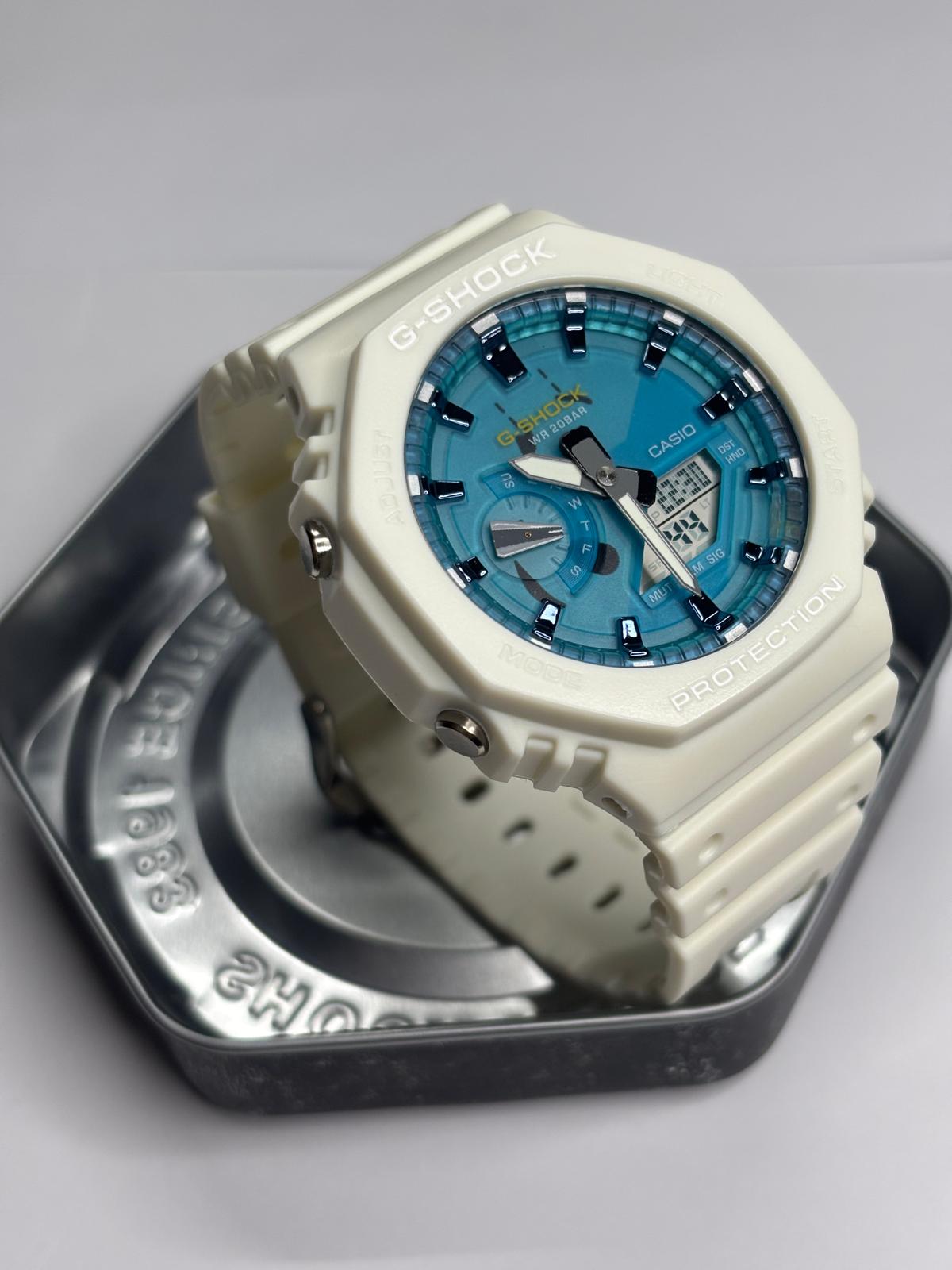 Mod G-Shock GA-2100 – Lagoon Blue Edition