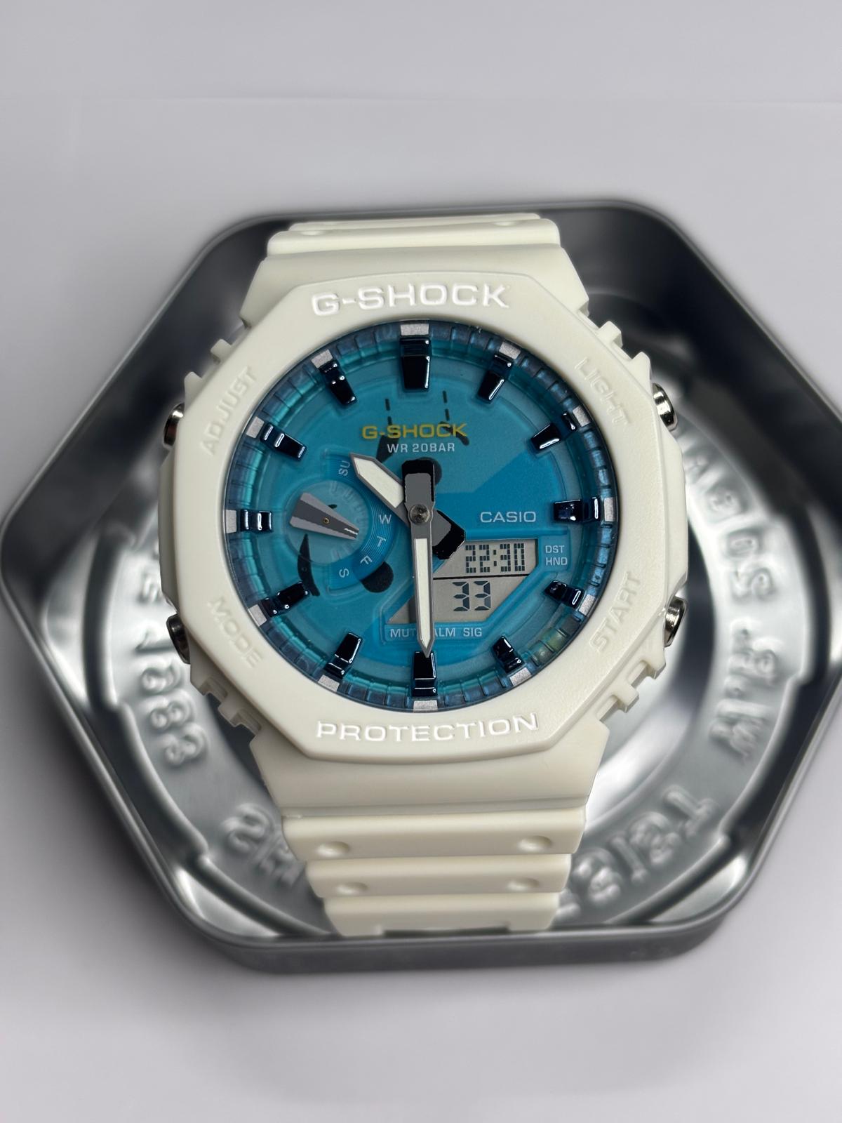 Mod G-Shock GA-2100 – Lagoon Blue Edition