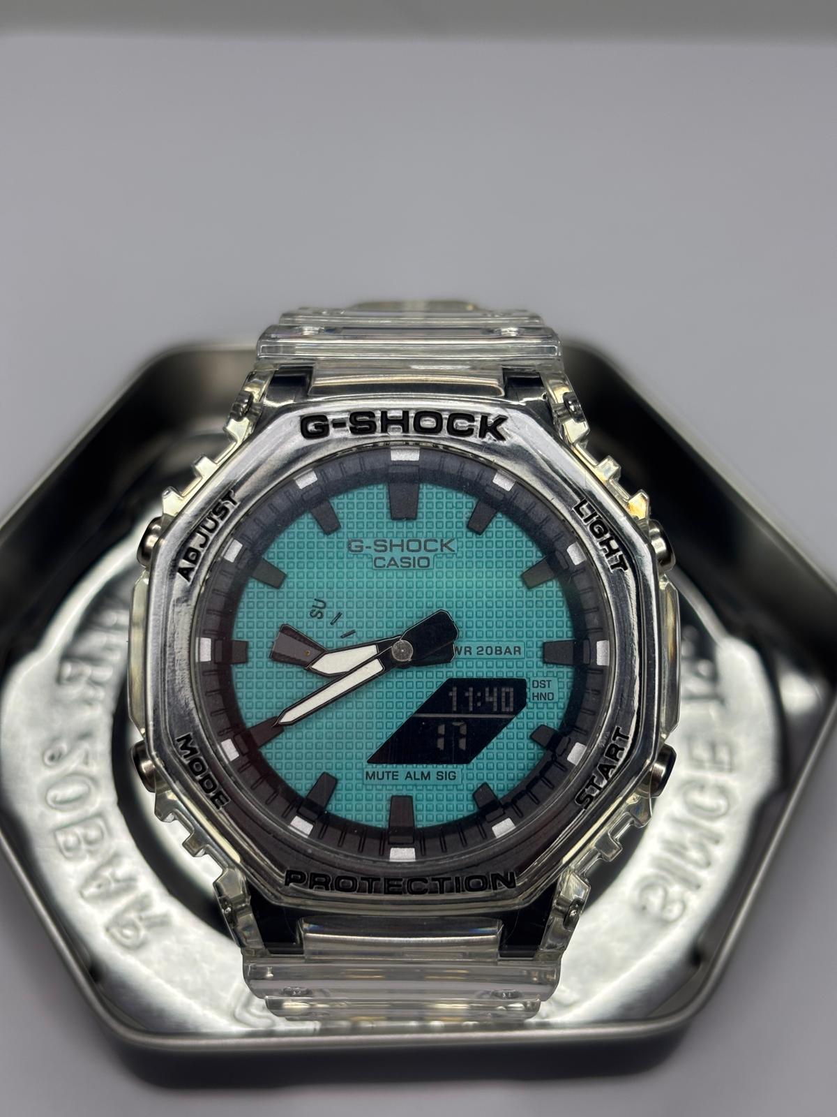 Mod G-Shock GA2100 – Ice Grid Edition