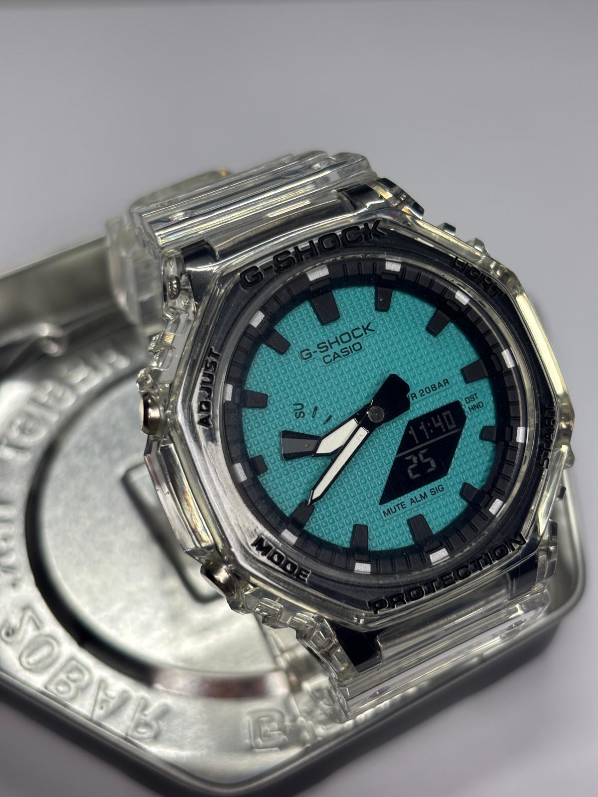Mod G-Shock GA2100 – Ice Grid Edition