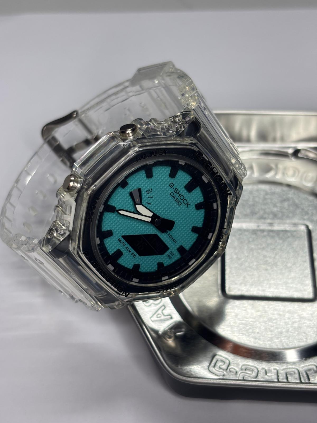 Mod G-Shock GA2100 – Ice Grid Edition