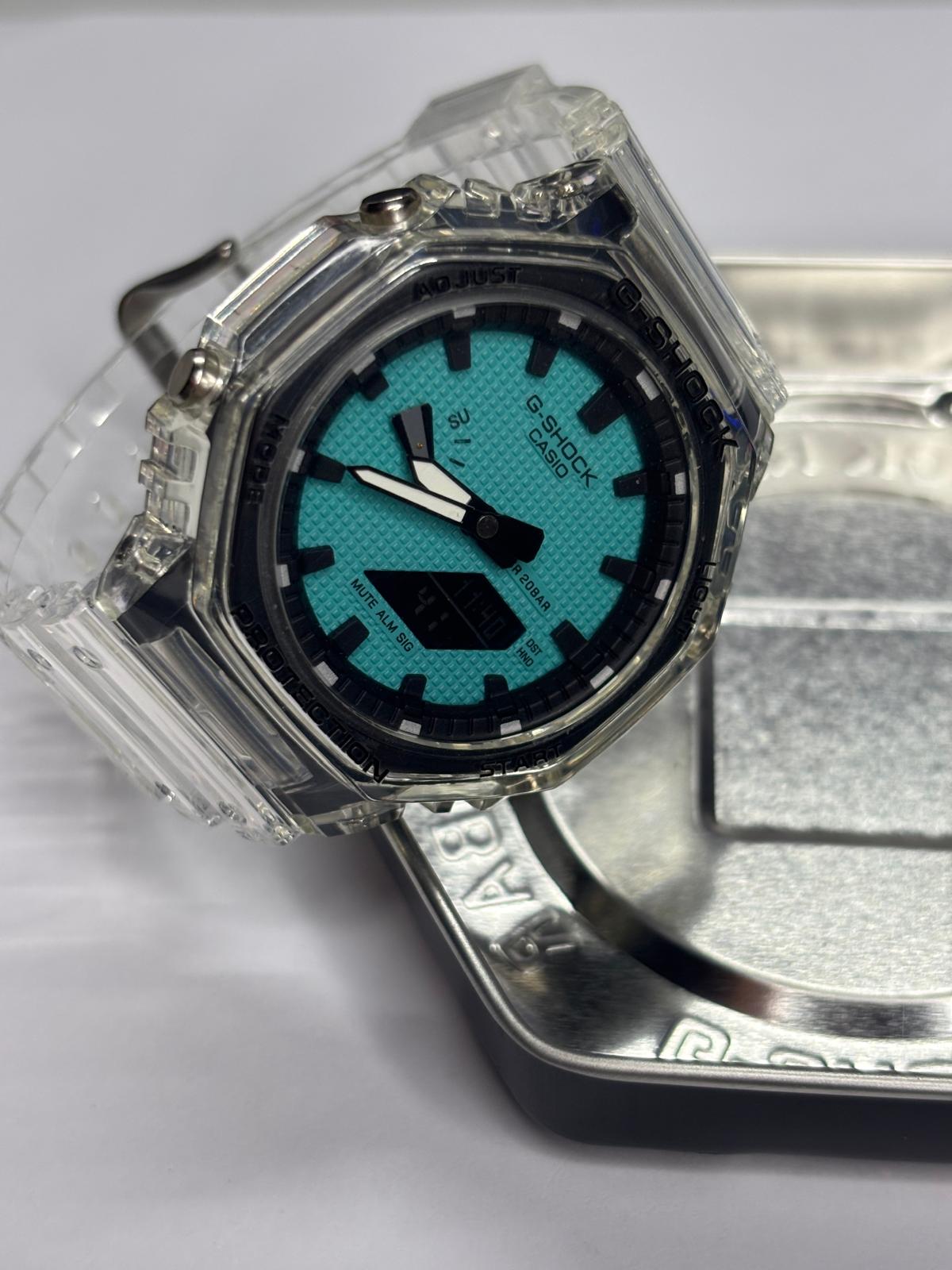Mod G-Shock GA2100 – Ice Grid Edition