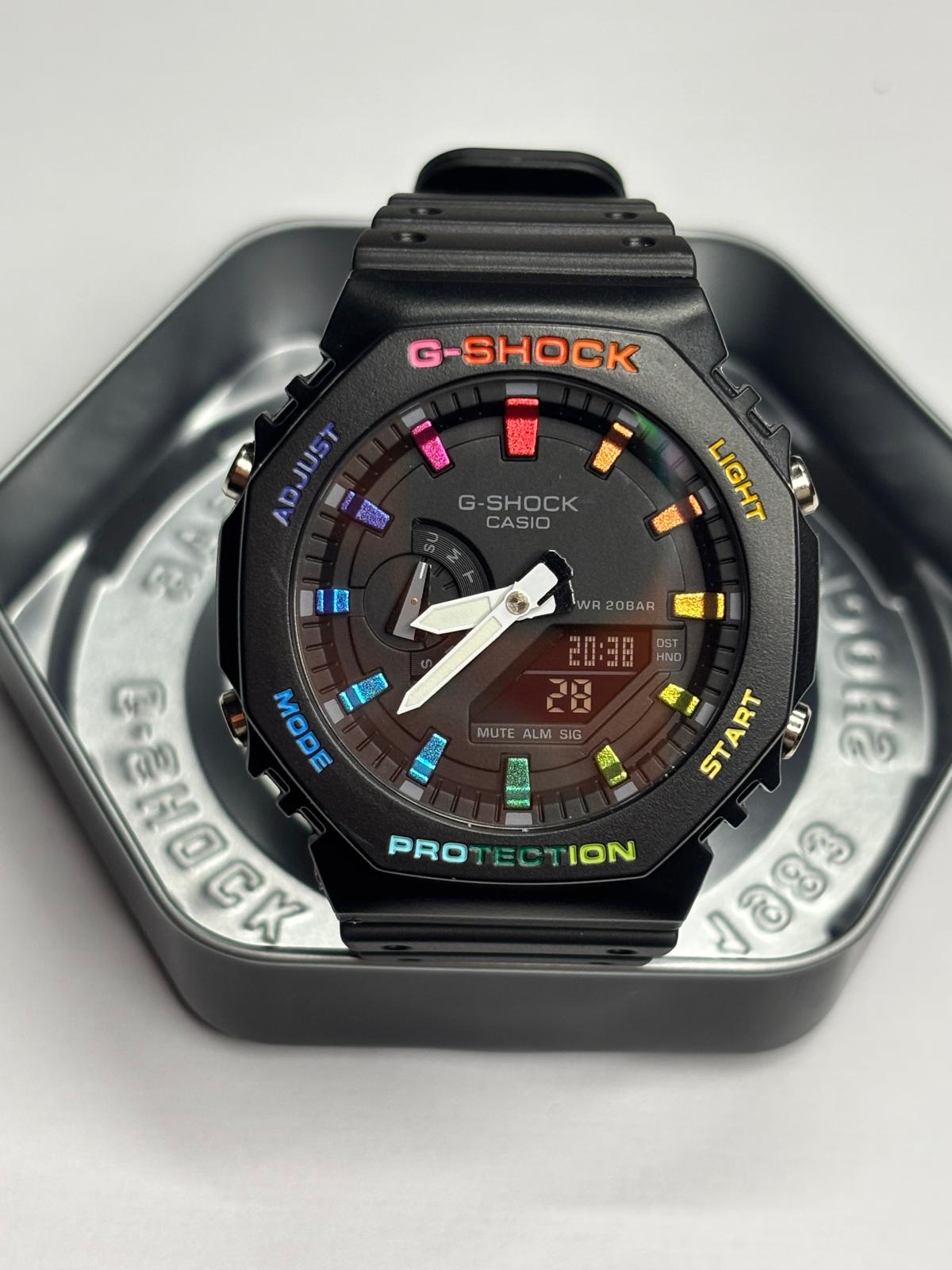 Mod G-Shock GA2100 – Prism Night Edition